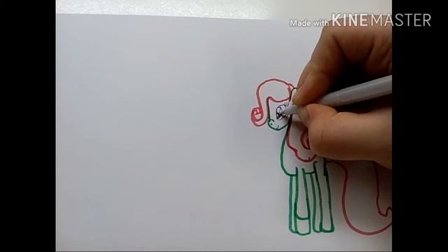 Как рисовать Ариэль в образе ПОНИ! смотреть онлайн