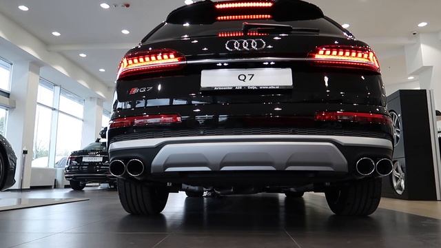 New Audi SQ7 (507HP) 2022 TFSI - Revs & Exhaust sound by Supergimm смотреть онлайн