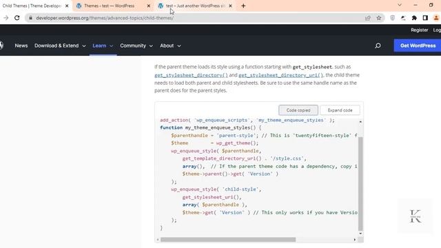 #60 CHILD THEME IN WORDPRESS - WORDPRESS ZERO TO HERO смотреть онлайн