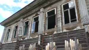 Дом богатого купца. Красивая деревня с радушными жителями. Дом за 70 000 рублей. Деревня в глубинке.