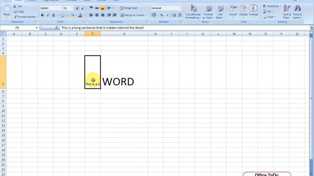 How to make all text visible in the cell by showing the text on multiple lines? | Excel 2007 смотреть онлайн