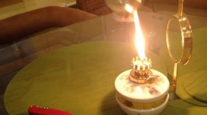 Керосиновая лампа обзор очень гламурной вещицы.