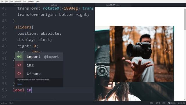 Image Gallery with 3D Flip Animation | HTML & CSS смотреть онлайн