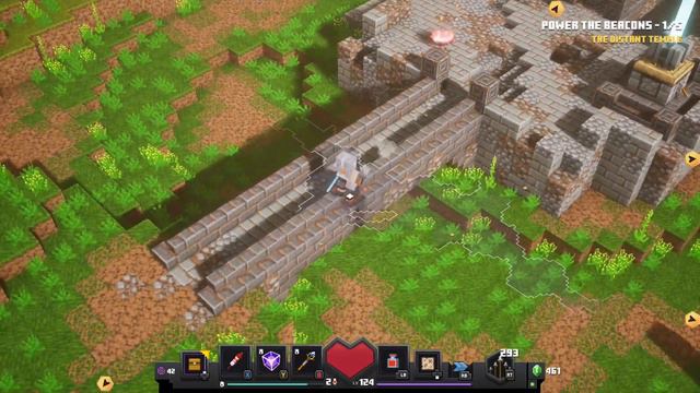 Cacti Canyon, Apocalypse difficulty - Minecraft Dungeons (Xbox One) смотреть онлайн