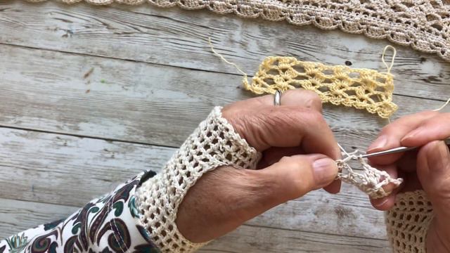 Crochet Summer Top ‘’Wave’’. Топ ‘’Волна’’ крючком