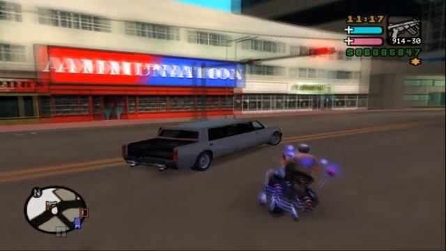 Гта Вайс сити сториес. Экскорт полиции