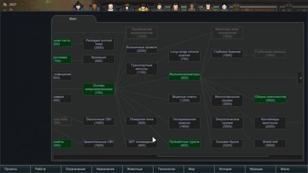 Советы по игре RimWorld - Технологии и исследования