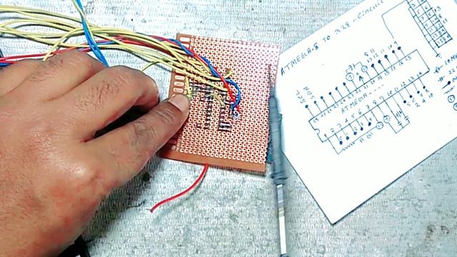 How to make a p10 digital clock | atmega microcontroller circuit draigram | using ds1307 | 2nd part смотреть онлайн