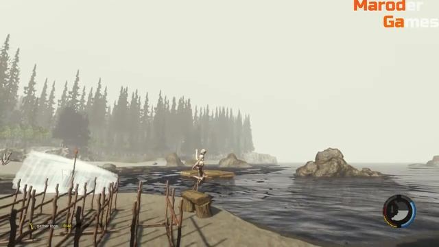 The Forest - Постройка плавучего дома.(Дом на воде) смотреть онлайн