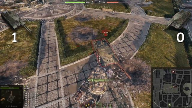 ST-II vs IS-4 (duel of the 46% noobs) || WoT смотреть онлайн