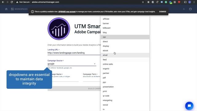 Adobe Analytics UTM Tracking and Adobe Analytics Campaign URL builder tutorial смотреть онлайн