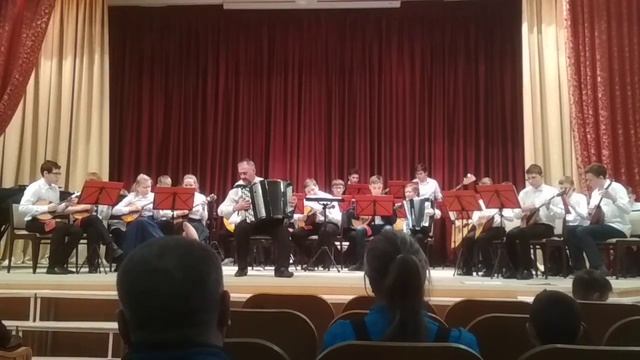 Оркестр народных инструментов. "Русские наигрыши". Солист – руководитель оркестра Олег Николайчик смотреть онлайн
