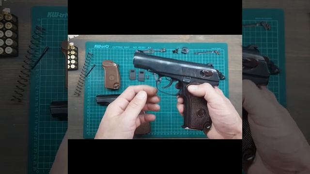МР 80-13Т полный тюнинг. Придание боевого вида пистолета макарова смотреть онлайн