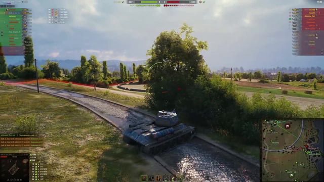 БАТЯ МИРА ТАНКОВ! 14 ФРАГОВ НА ЛЕГЕНДЕ Т-34-85M В WORLD OF TANKS смотреть онлайн