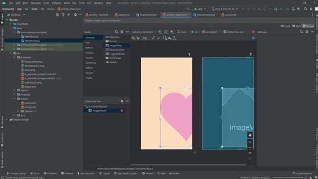 Love Test In kotlin смотреть онлайн