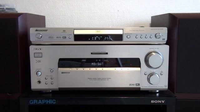 PIONEER DV-575A & SONY STR-DB930QS смотреть онлайн