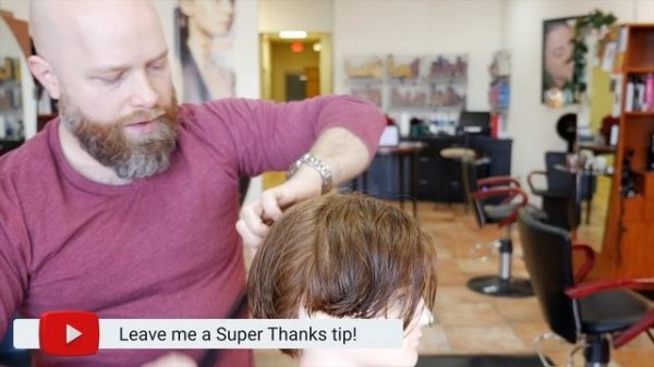 Leonardo DiCaprio Titanic Haircut Tutorial - TheSalonGuy