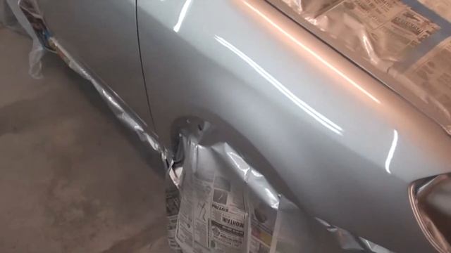 Покраска Toyota Corolla Fielder смотреть онлайн