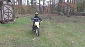 Suzuki drz 125L ride