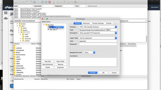 Connect Filezilla Server to PHP MyAdmin on Cpanel смотреть онлайн