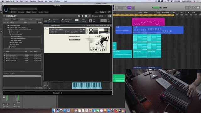 "Memories Fade" track made using samples from Spitfire Audio смотреть онлайн