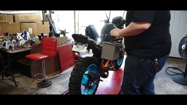 The Ninja Adventure Bike Gets Finished!! смотреть онлайн