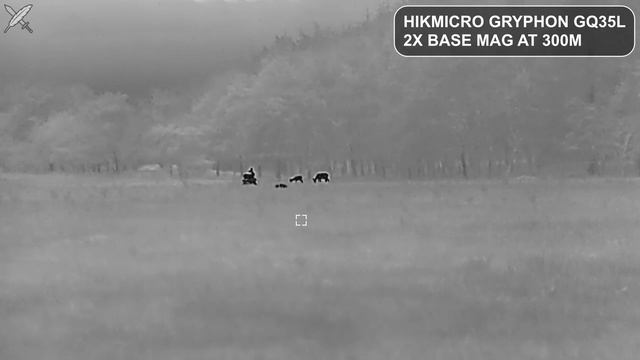 HIKMICRO GRYPHON - RED DEER STANDING ON TWO LEGS смотреть онлайн