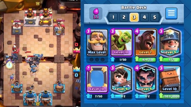 3.1 Elixir Hog miner Deck montage ❤️ Clash Royale || hunkman || смотреть онлайн