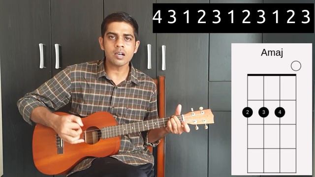 TERE HAWAALE | LAAL SINGH CHADDHA | BARITONE UKULELE TUTORIAL смотреть онлайн