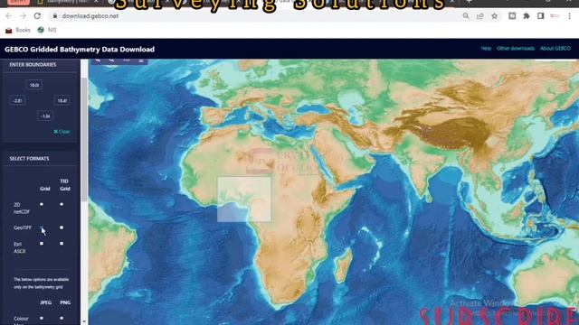 Bathymetry Data Download | How to Download Bathymetric Data from GEBCO смотреть онлайн