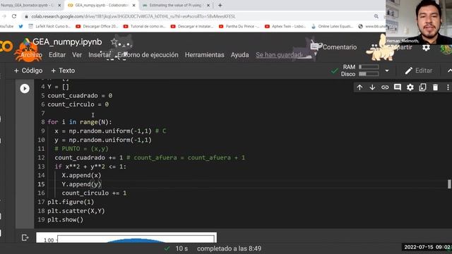 GEA Vacacional: Introducción Python para ingeniería, usando Numpy de Pandas. смотреть онлайн