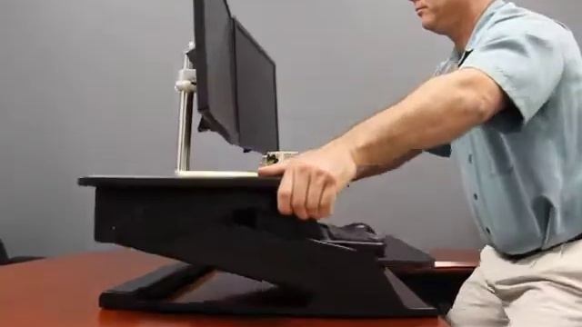 Volante Desktop Sit-Stand Workstation смотреть онлайн