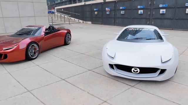 Mazda MX-5 Miata EV Digital Render