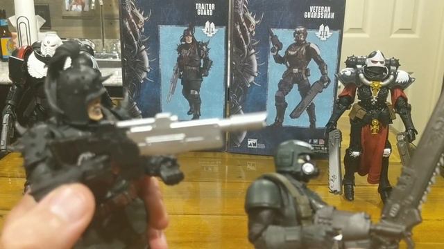 Warhammer 40k Darktide - Veteran Guardsman + Traitor Guard - McFarlane Toys Review смотреть онлайн