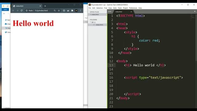 1 10 Переменные в Javascript Javascript с нуля смотреть онлайн