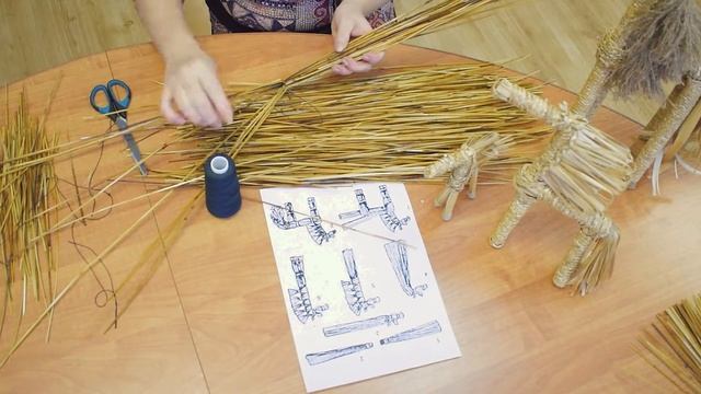 Видеоурок #8 Соломенная игрушка: конь смотреть онлайн