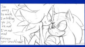 Sonadow: Vampire night 🧛🏽♀️💙 (comic dub)