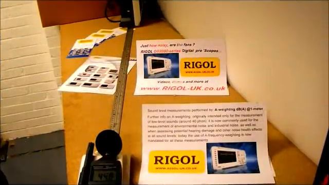 RIGOL DS2000 Fan noise test DS2202 DS2102 DS2072 pro-series Digital Oscilloscope смотреть онлайн