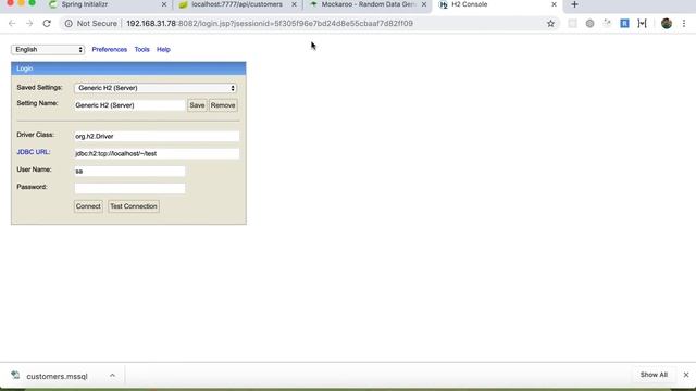 05 Setting up H2 DB with data смотреть онлайн