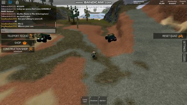 Roblox Zoo Tycoon Where's the spawn of * Velociraptors! *-* - And Code-* смотреть онлайн