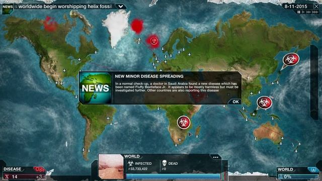 Plague inc:Evolved Custom Scenarios |Ep115] Encountered a Bug смотреть онлайн