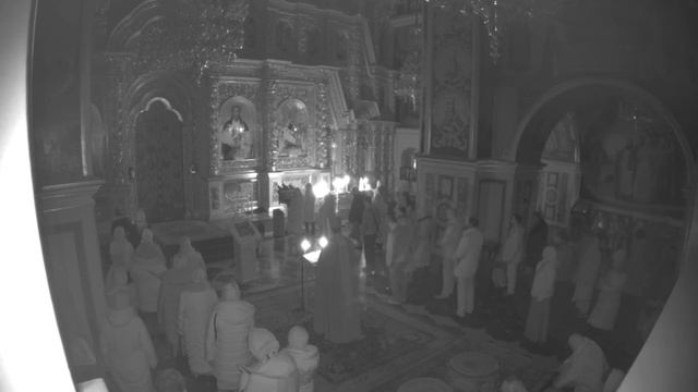 Трансляция Всенощной в Лавре: Чествование Зачатия прав. Анною Пресвятой Богородицы смотреть онлайн