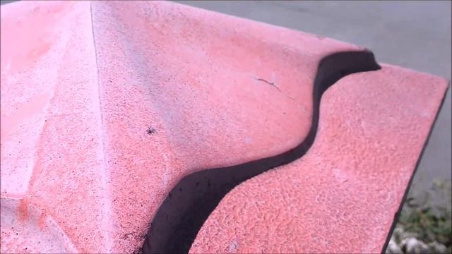 Колпаки на забор Tetto. Сравнение полимерпесчаных и бетонных. смотреть онлайн