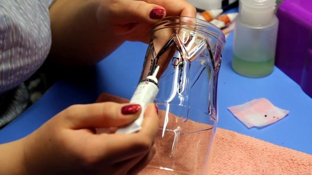 Витражная роспись. Роспись красками по стеклу. смотреть онлайн