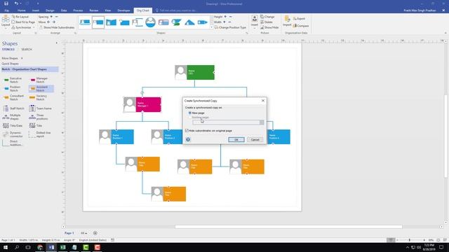 MS Visio Tutorial - Lesson 44 - Synchronizing Subordinates смотреть онлайн