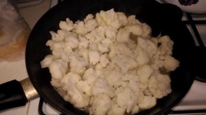 Цветная капуста с яйцом