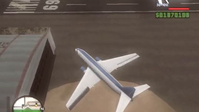 GTA San Andreas как угнать самый большой самолёт смотреть онлайн
