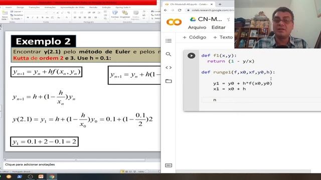Curso Cálculo Numérico - Modulo 08 - Aula 08 - Python: Método de Euler смотреть онлайн