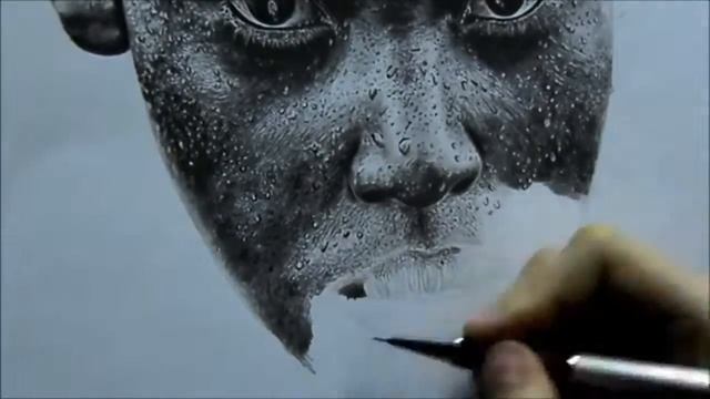 Крутой рисунок лицо человека смотреть онлайн