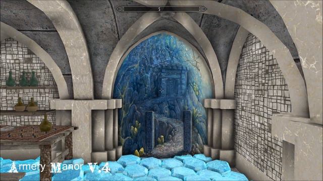 Armery Manor V.4 - Skyrim/Special Edition House Mod for PC смотреть онлайн